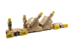 1" Bronze Dual Check Valve Backflow Preventer , Lead-Free