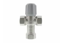 1" Adjustable Thermostatic Mixing Valve, Lead-Free