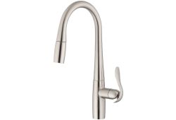 Single-Handle Pull-Down Kitchen Faucet Stainless Steel, 1.75 GPM