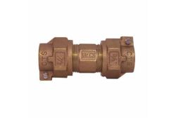 3/4" Bronze Pack Joint Coupling, Lead-Free, Copper x Copper