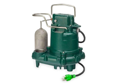 Cast Iron Submersible Sump Pump with Vertical Float Switch, 3/10 HP, 115V