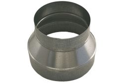 8" x 4" Smoke Pipe Duct Increaser/Reducer, Tapered, 26GA