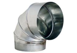 3" 90 Degree Furnace Elbow, Adjustable