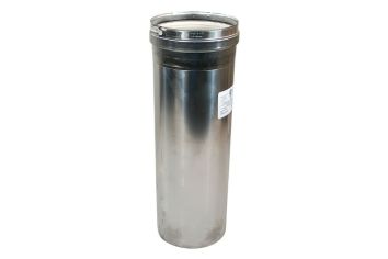 3" x 60" Power Vent Pipe, Stainless Steel