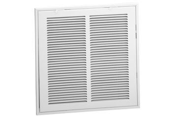 20" x 20" Air Filter Grille, White