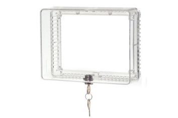 Universal Thermostat Guard, Medium, Clear Cover