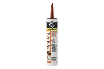 10.1 Oz. Acrylic Latex Sealant, Fire-Rated, Red