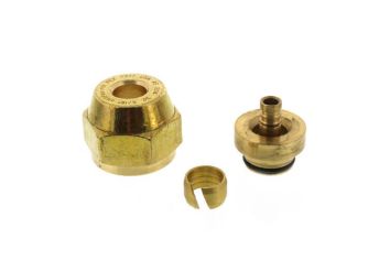 5/16" Brass Compression Fitting Assembly (Limited Quantities Available - Item is on Backorder)