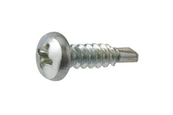 8" x 3/4" Self Drill Screws with Phillips Pan Head, Pack of 100