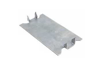 1-1/2" x 6" Protector Plate, Steel, 18 Gauge (Nail Plate)