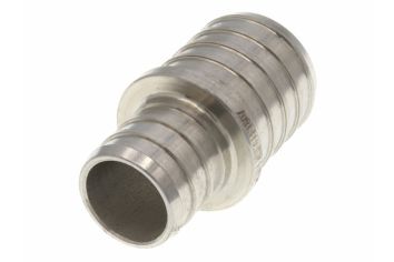 1" x 3/4" Stainless Steel PEX Coupling