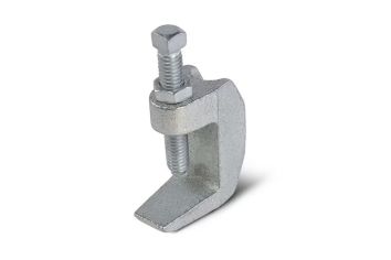 3/8" Galvanized Malleable Wide Mouth Top Beam Clamp