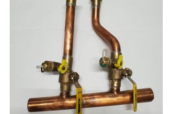 1-1/2" Combination Heat/Hot Water, Manifold Firetube Boilers, Wall-Mounting