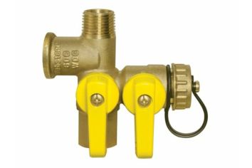 1/2" Expansion Tank Ball Valve with Drain