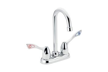 Moen 8938, Two-Handle Pantry Faucet, 4-1/2" Spout Reach, Chrome, 1.2 gpm, M-Bition Collection